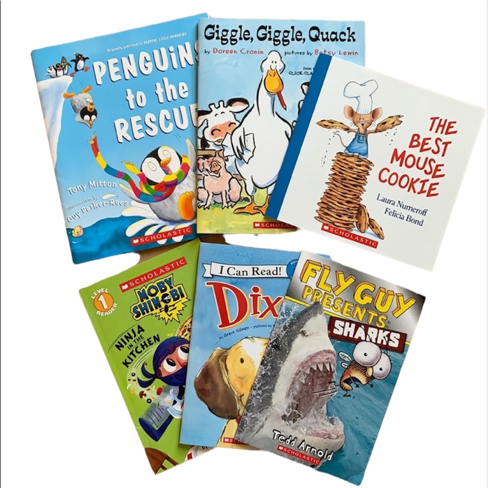 📚CHILDREN’S STORY BOOKS BUNDLE OF 6 SOFTCOVER STORYBOOKS FOR THE BEGINNER READER